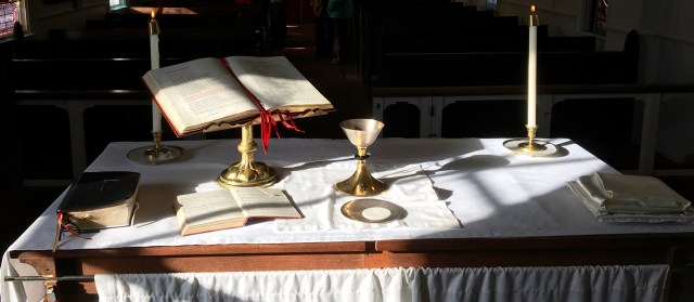 Church of Jesus altar